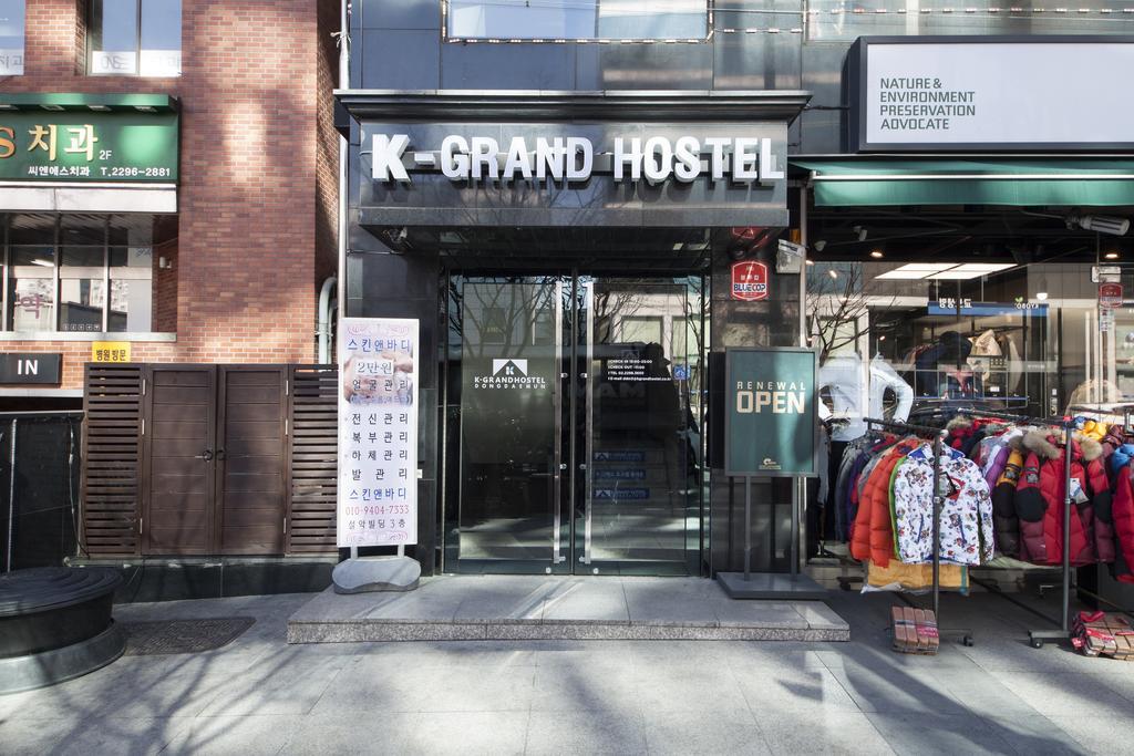 K-Grand Hostel Dongdaemun Soul Exteriér fotografie